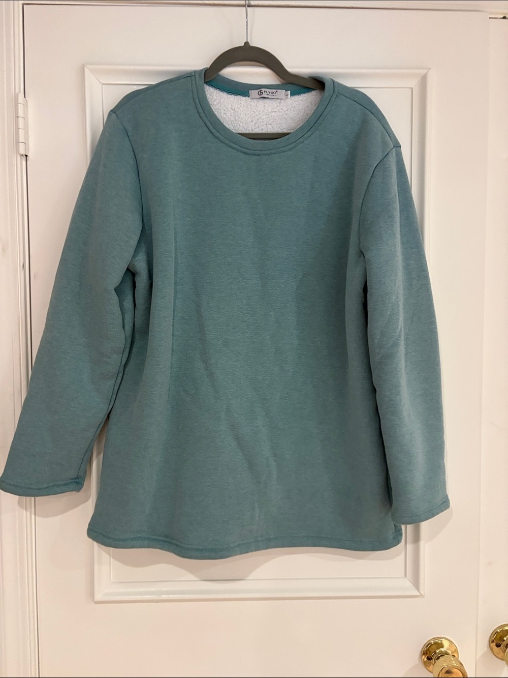Women's Seafoam Crewneck Sweatshirt by Gildan